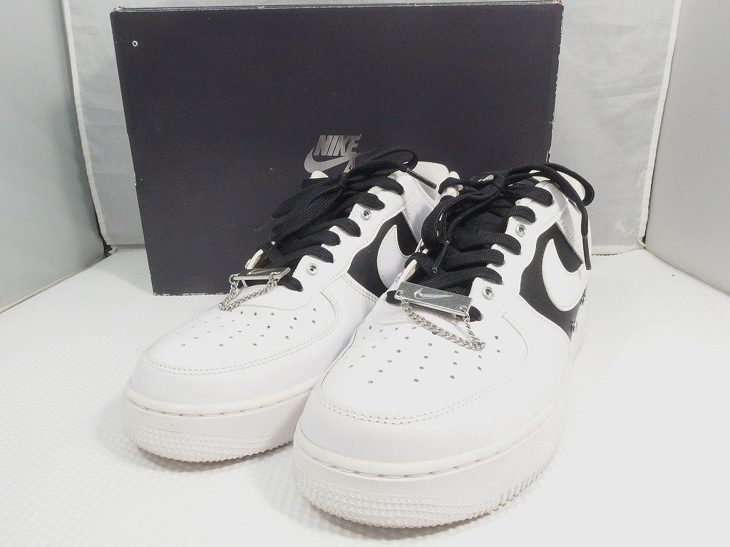 ナイキ NIKE AIR FORCE 1 07 PRM サイズ27ｃｍ 黒・白 DA8571-100 【中古】