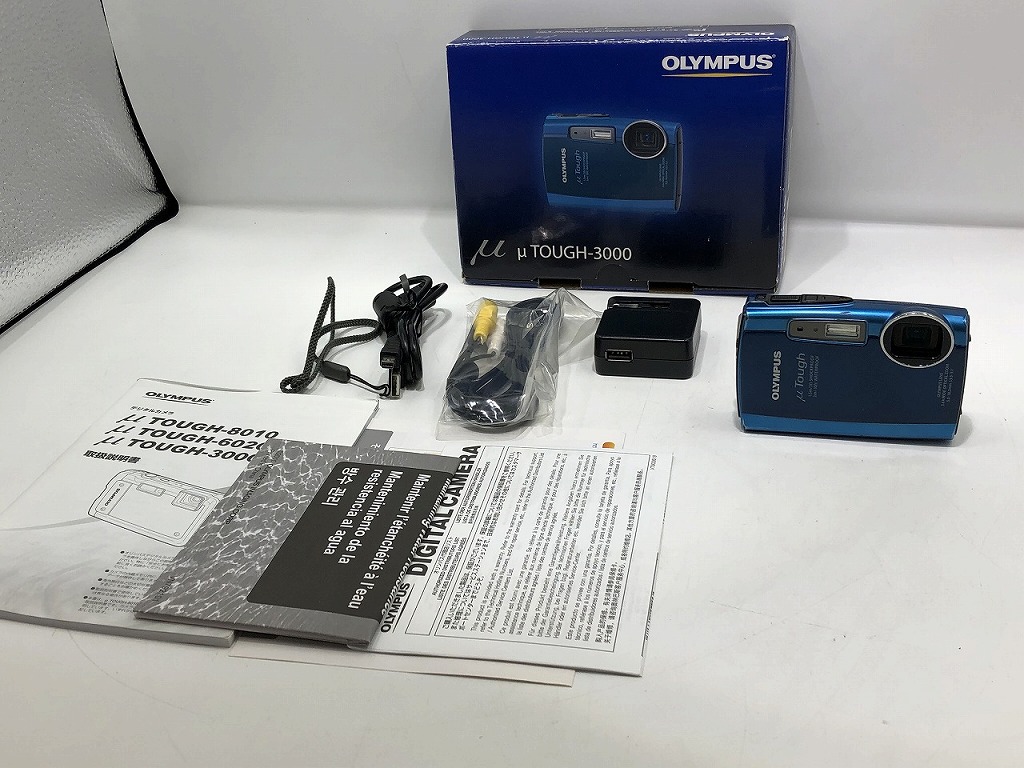 オリンパス OLYMPUS デジタルカメラ μTOUGH-3000 【中古】