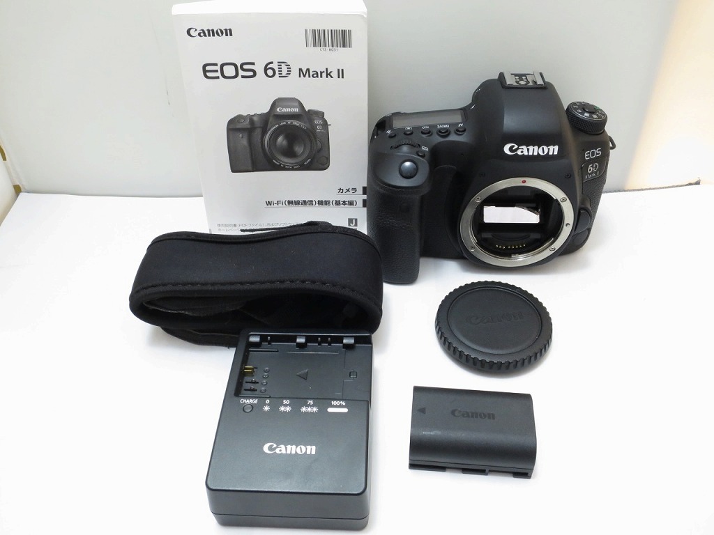 キヤノン Canon デジタル一眼レフ EOS 6D Mark II 【中古】