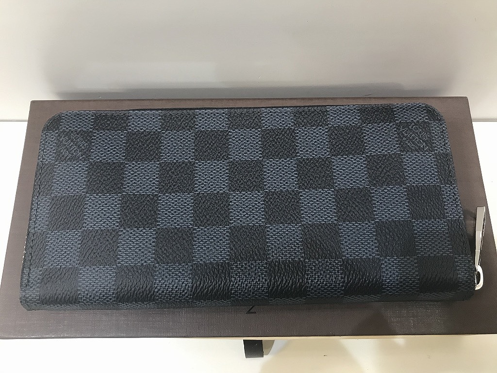 【4/4(土)20時～全品ポイント10倍！要エントリー】ルイヴィトン LOUIS VUITTON ジッピーウォレット ヴェルティカル 長財布 ブルー N62240 【中古】