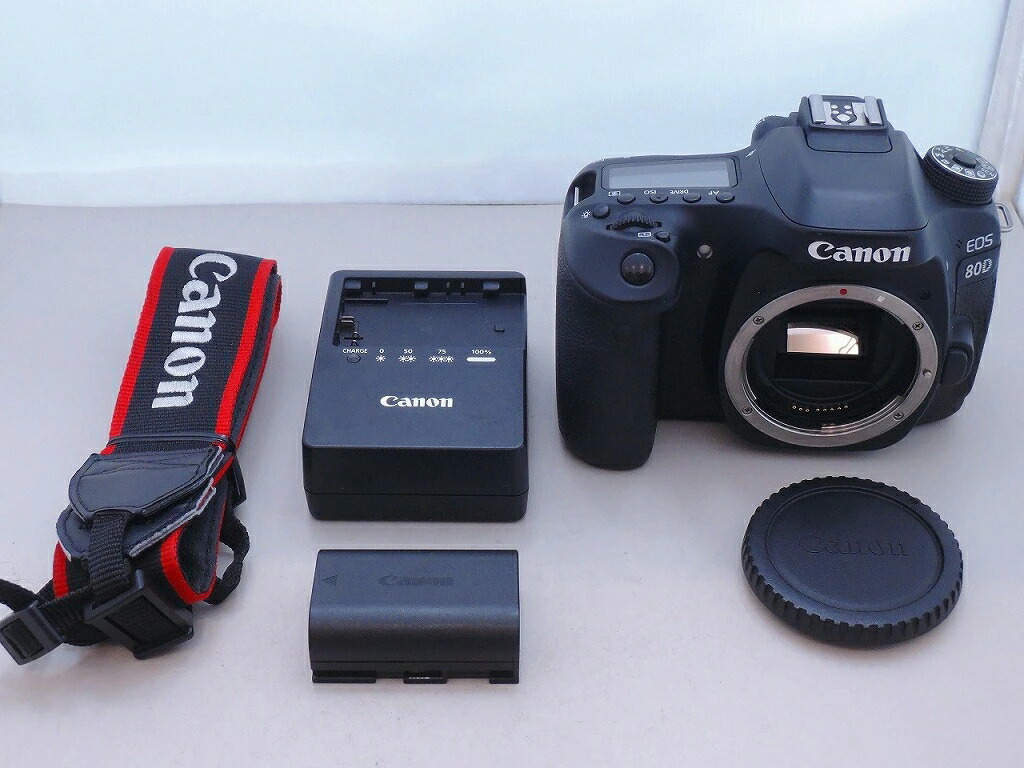 キヤノン Canon デジタル一眼レフカメラ ボディ APS-C EOS 80D 【中古】 41,470円
