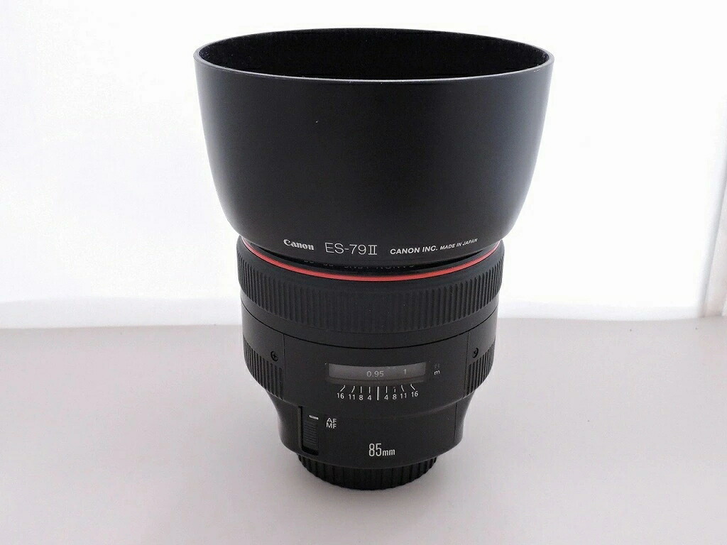キヤノン Canon EFマウントレンズ フルサイズ EF 85mm f1.2 L II 【中古】