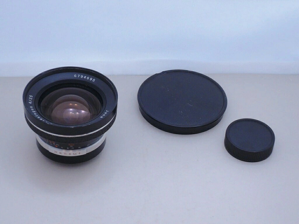 【継続期間制限事項大売り出し】カールツァイス Carl Zeiss M42マウント 水晶体 Jana Flektogon 25粍 f4 【中古】