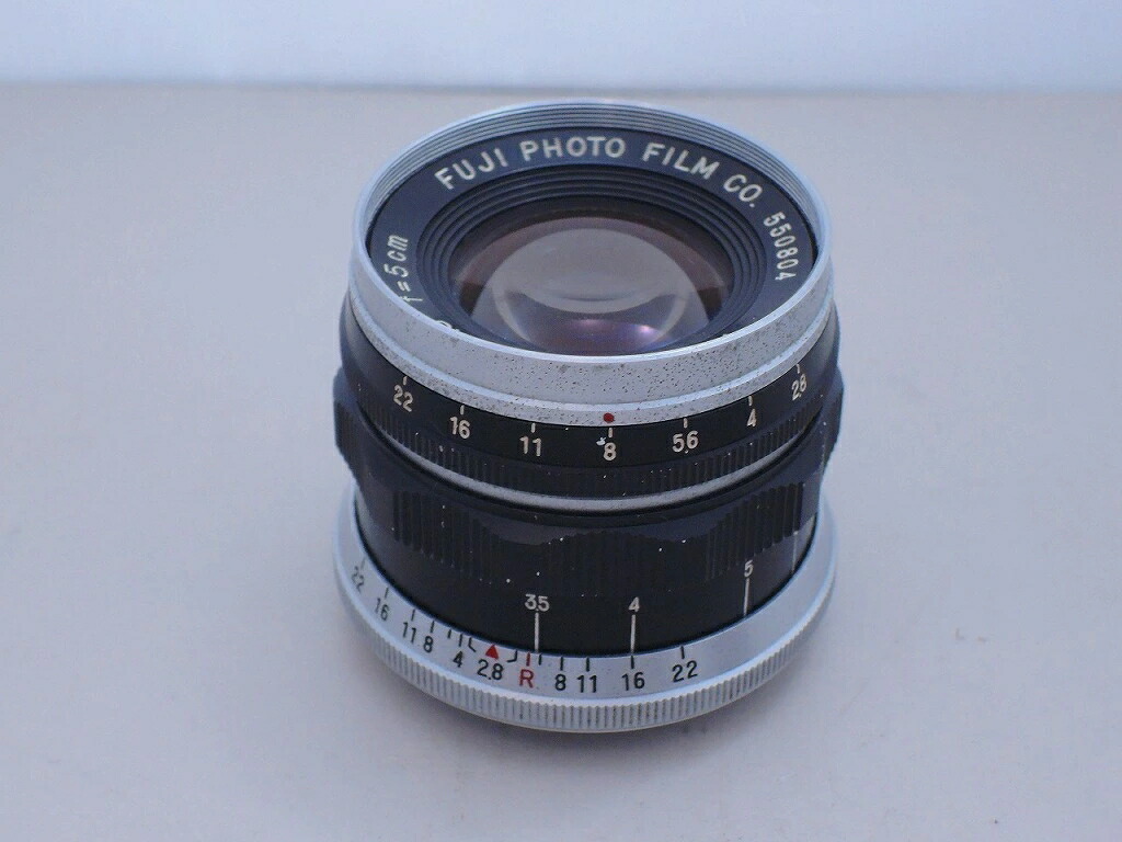 【継続期間制限事項大売り出し】フジ写真フィルム FUJIFILM L39マウント 水晶体 FUJINON L 50粍 f2.8 【中古】