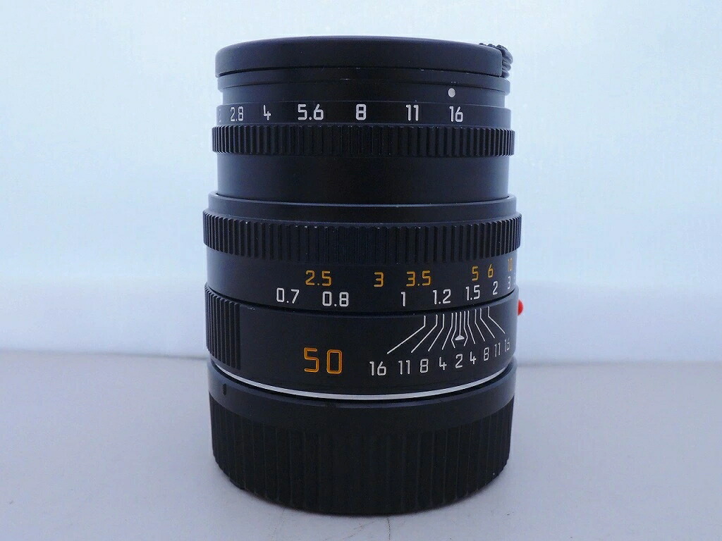 【継続期間制限事項大売り出し】ライカ Leica Mマウント 水晶体 フルサイズ SUMMICRON-M 50粍 f2 第4時人 【中古】