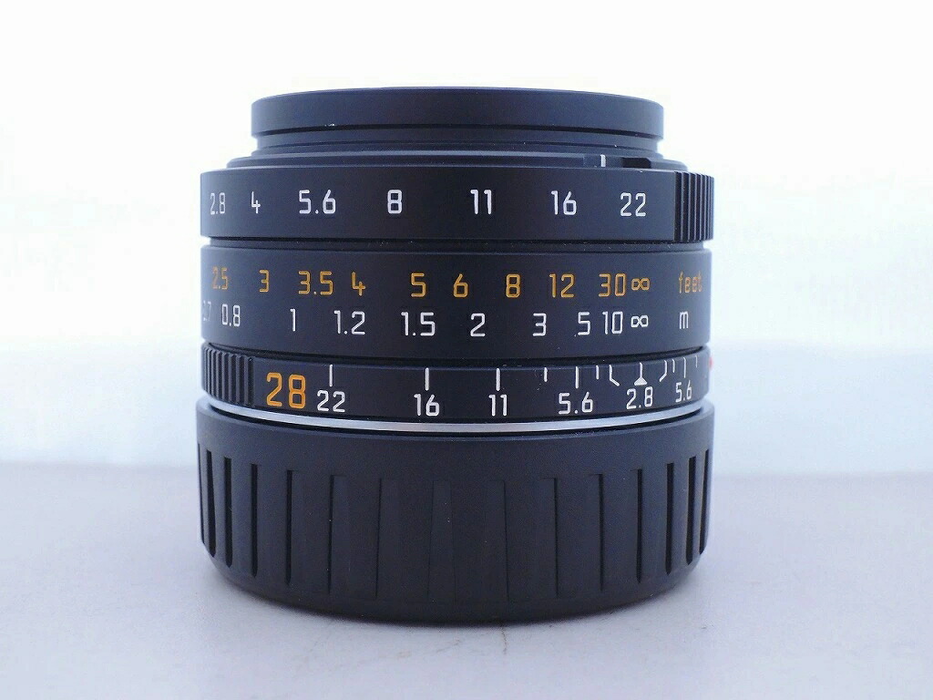 【全品ポイント10倍！要エントリー】【期間限定セール】ライカ Leica Mマウント レンズ フルサイズ ELMARIT-M 28mm f2.8 ASPH. 【中古】｜ワットマン店