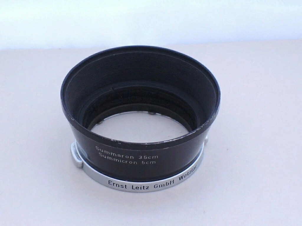 【全品ポイント10倍!要エントリー】【期間限定セール】ライカ Leica レンズフード ITDOO Summaron 3.5cm/5cm用 【中古】|ワットマン店