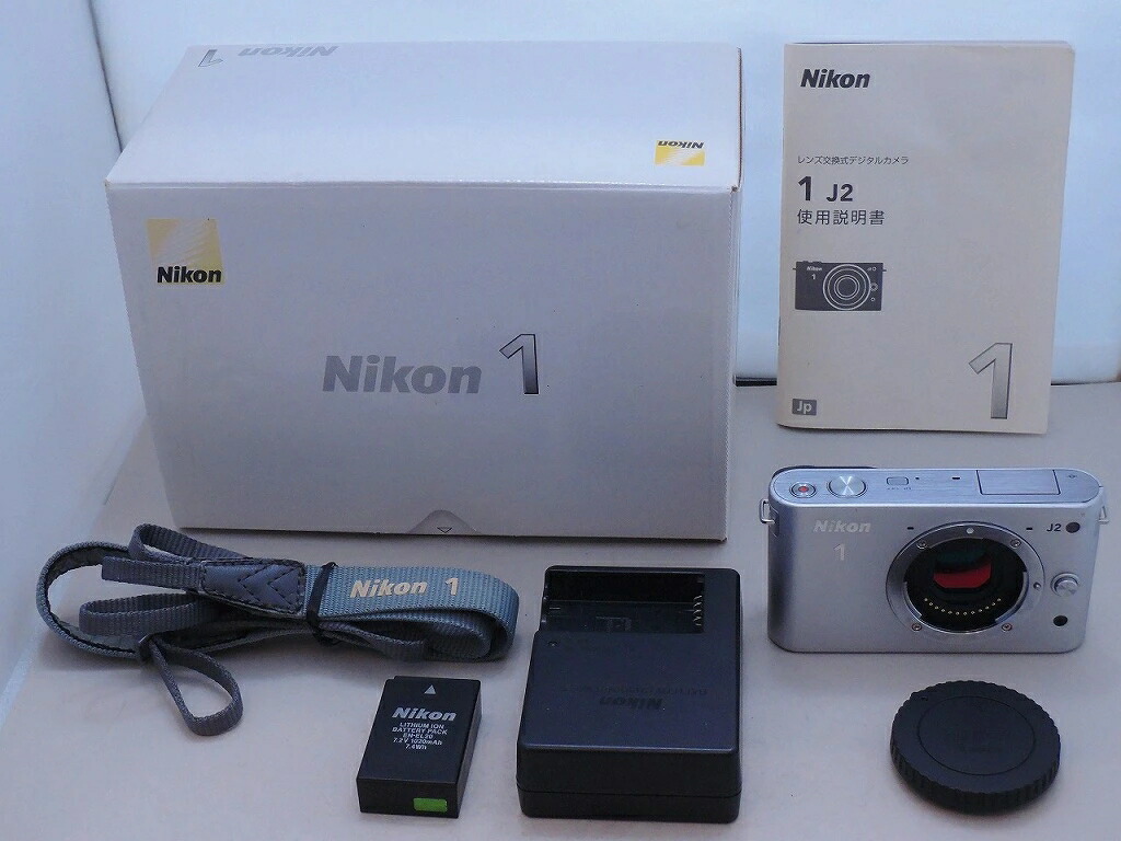 【継続期間押さえる大売り出し】ニコン Nikon 鏡鑑受け答え一眼写真機 上半身 1型CMOS 1 J2 【中古】