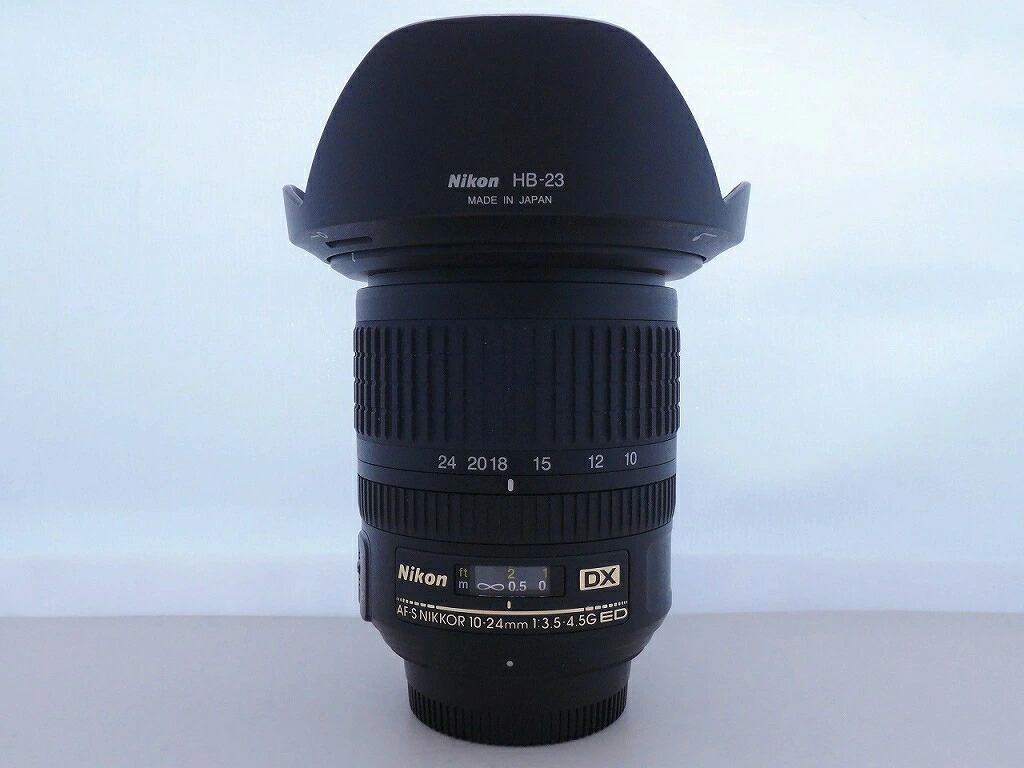 【継続期間制限事項大売り出し】ニコン Nikon Fマウント 水晶体 APS-C AF-S DX NIKKOR 10-24粍 f3.5-4.5 G ED 【中古】