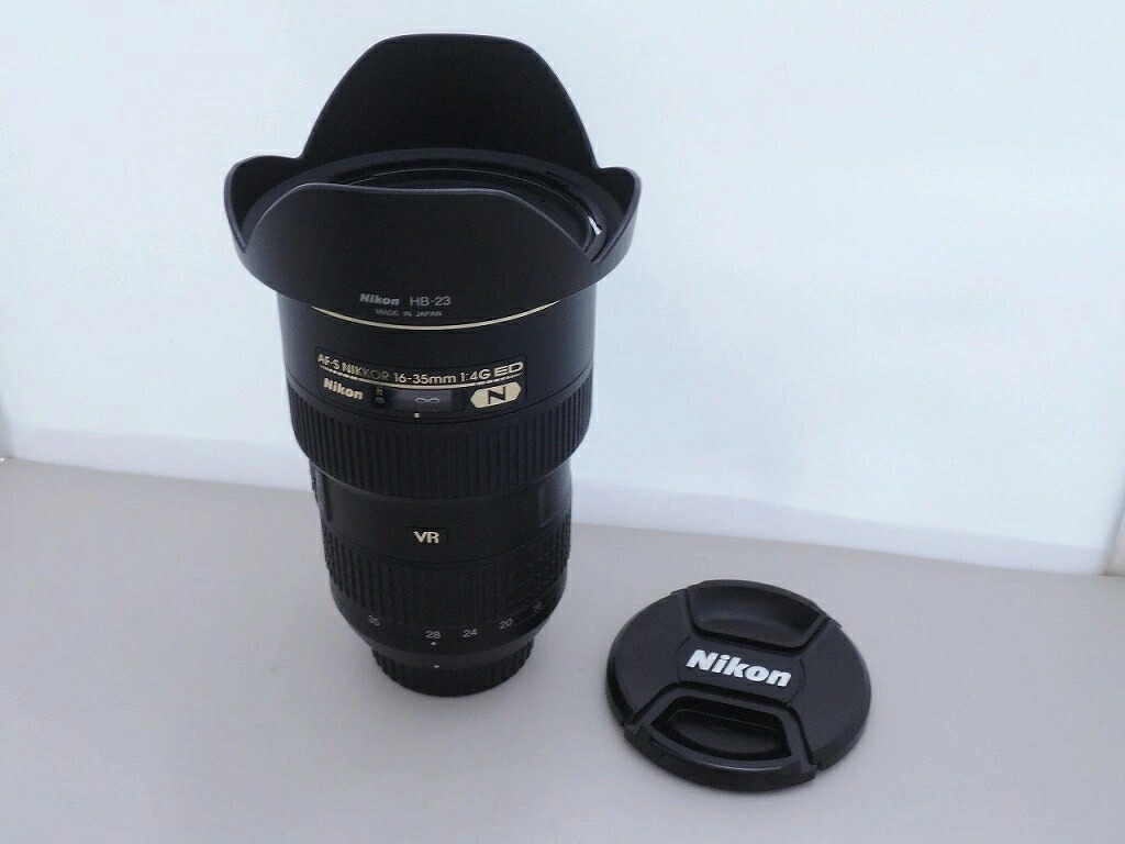 【継続期間制限事項大売り出し】ニコン Nikon Fマウント 水晶体 フルサイズ AF-S NIKKOR 16-35粍 f4G ED VR 【中古】