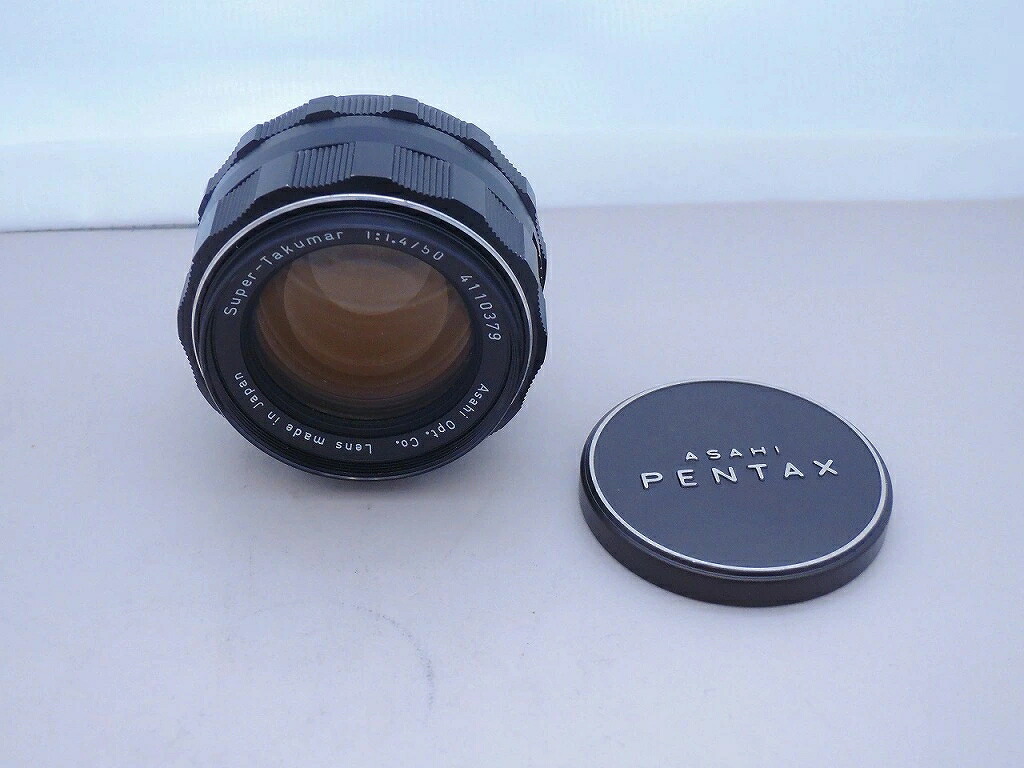 【4/4(土)20時～全品ポイント10倍！要エントリー】ペンタックス PENTAX M42マウント レンズ Super-Takumar 50mm f1.4 【中古】