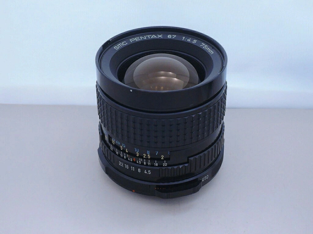 ペンタックス PENTAX 67マウント レンズ smc PENTAX 67 75mm f4.5 【中古】