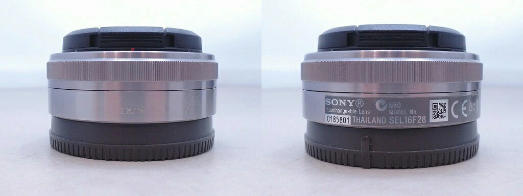 【4/4(土)20時～全品ポイント10倍！要エントリー】ソニー SONY Eマウント レンズ APS-C E 16mm f2.8 (SEL16F28) 【中古】