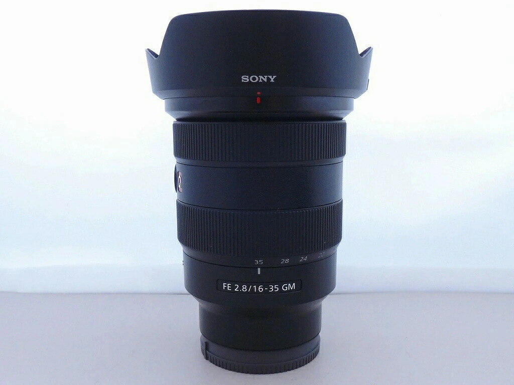 【継続期間押さえる大売り出し】ソニー SONY Eマウント 水晶体 フルサイズ FE 16-35粍 f2.8 GM 【中古】