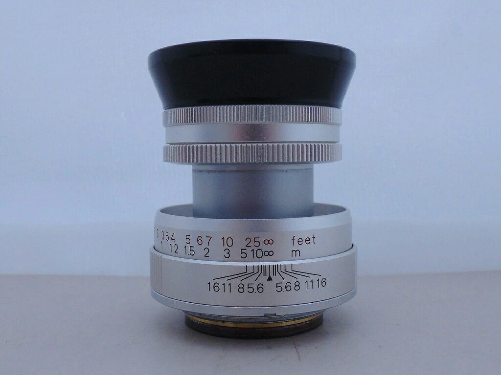 コニカ Konica L39マウント レンズ フルサイズ HEXANON 50mm f2.4 【中古】