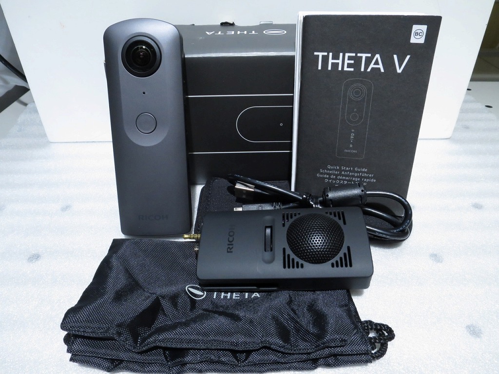 リコー RICOH コンパクトデジタルカメラ RICOH THETA V 【中古】
