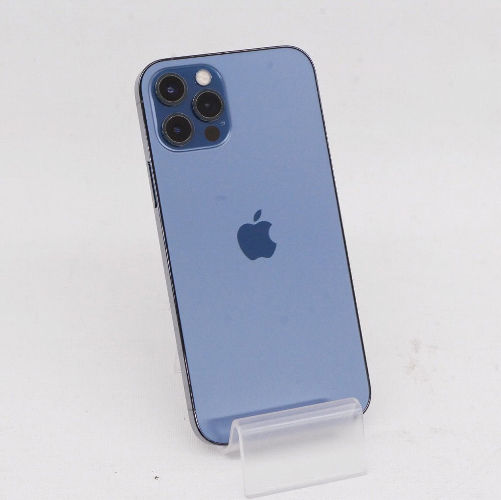 iPhone 12 Pro 256GB パシフィックブルー / バッテリー 86% / SIMロック解除済み / ネットワーク利用制限 〇 / MGMD3J/ 【中古】