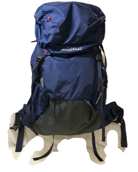 モンベル mont-bell エクスペディション トレールパック80 80L ネイビー 1133234 【中古】