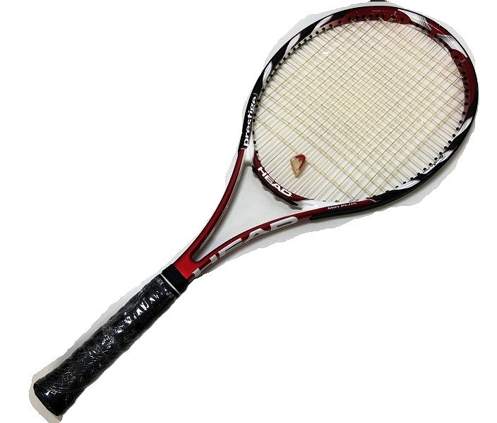 先端 HEAD 【並品】硬式庭球櫂 グリップサイズG2 microgel prestige MP 【中古】