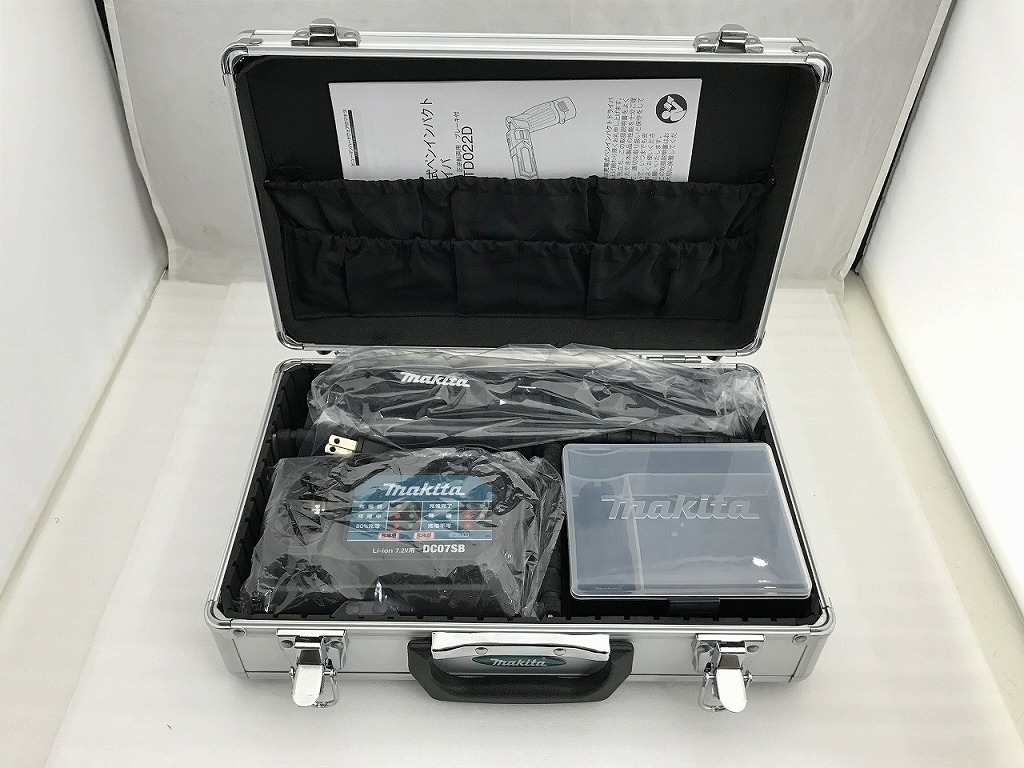 【未使用】 マキタ makita 充電式ペンインパクトドライバ ブラック TD022DSHXB