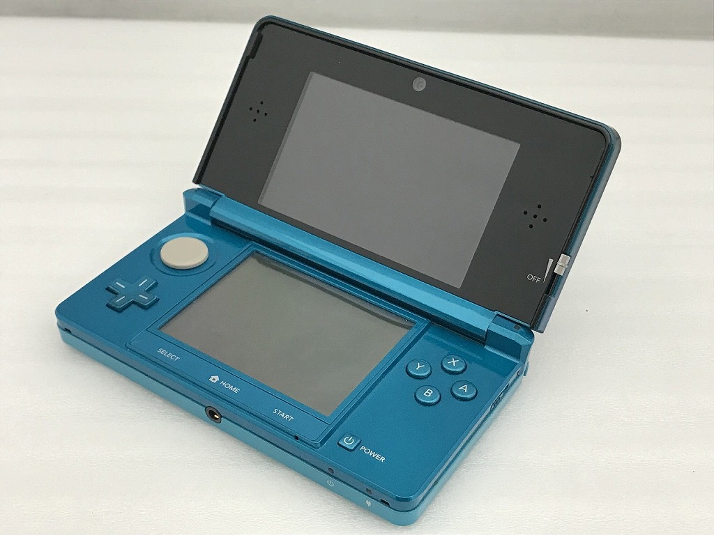 【4/4(土)20時～全品ポイント10倍！要エントリー】ニンテンドウ 任天堂 ニンテンドー3DS アクアブルー CTR-S-BAAA 【中古】