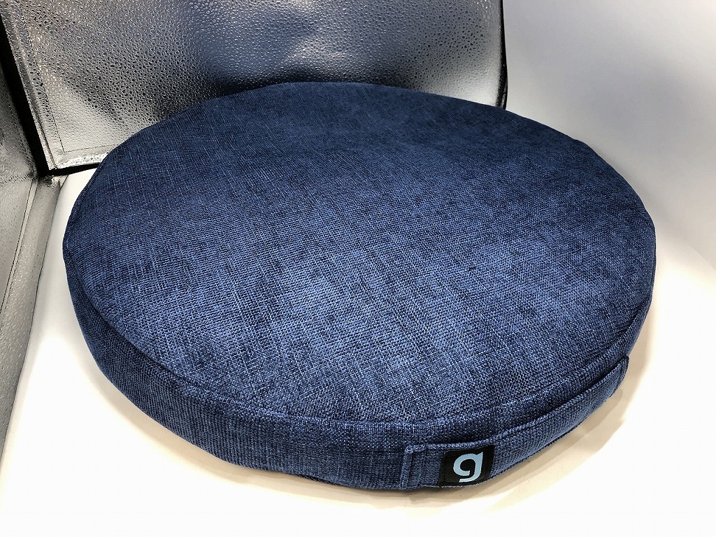 ジムテリア gymterior バランスクッション ディープブルー AZ-614 【中古】