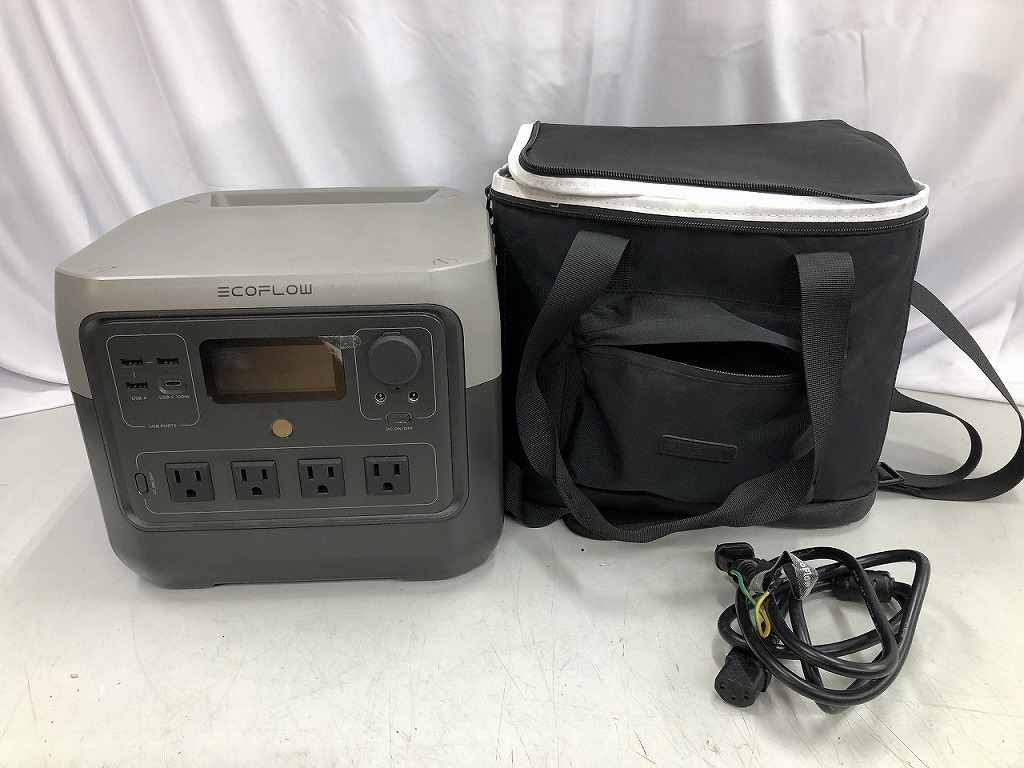 【4/4(土)20時～全品ポイント10倍！要エントリー】エコフローテクノロジー EcoFlow Technology ポータブル電源 EcoFlow RIVER 2 Pro 【中古】