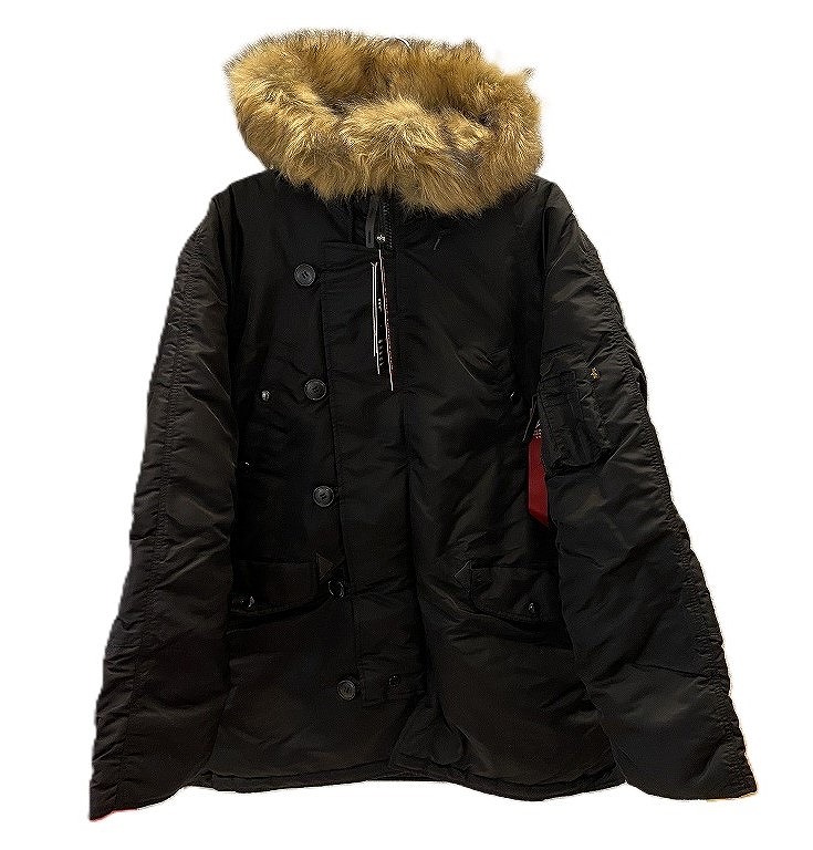 アルファインダストリーズ ALPHA INDUSTRIES N-3B PARKA アルファ インダストリーズ ブラック系 【中古】 24,257円
