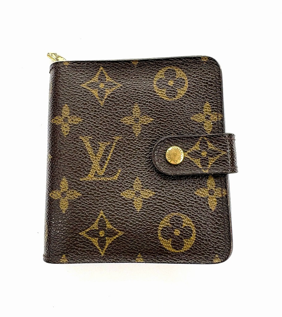 【継続期間制限事項大売り出し】ルイヴィトン LOUIS VUITTON コンパクトジップ M61667 【中古】