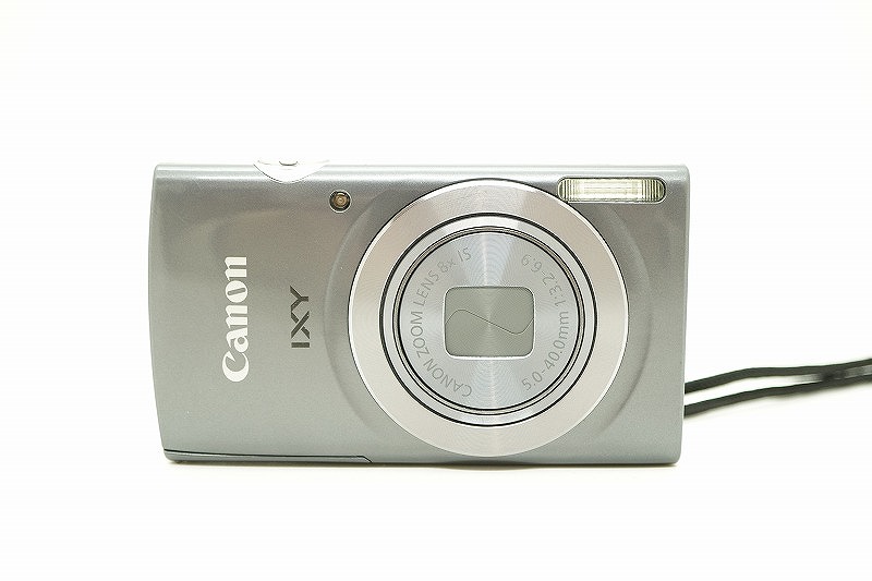 キヤノン Canon コンパクトデジタルカメラ しろがね色 IXY 160 【中古】