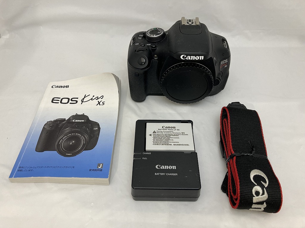 キヤノン Canon デジタル一眼レフカメラ EOS kiss X5 【中古】