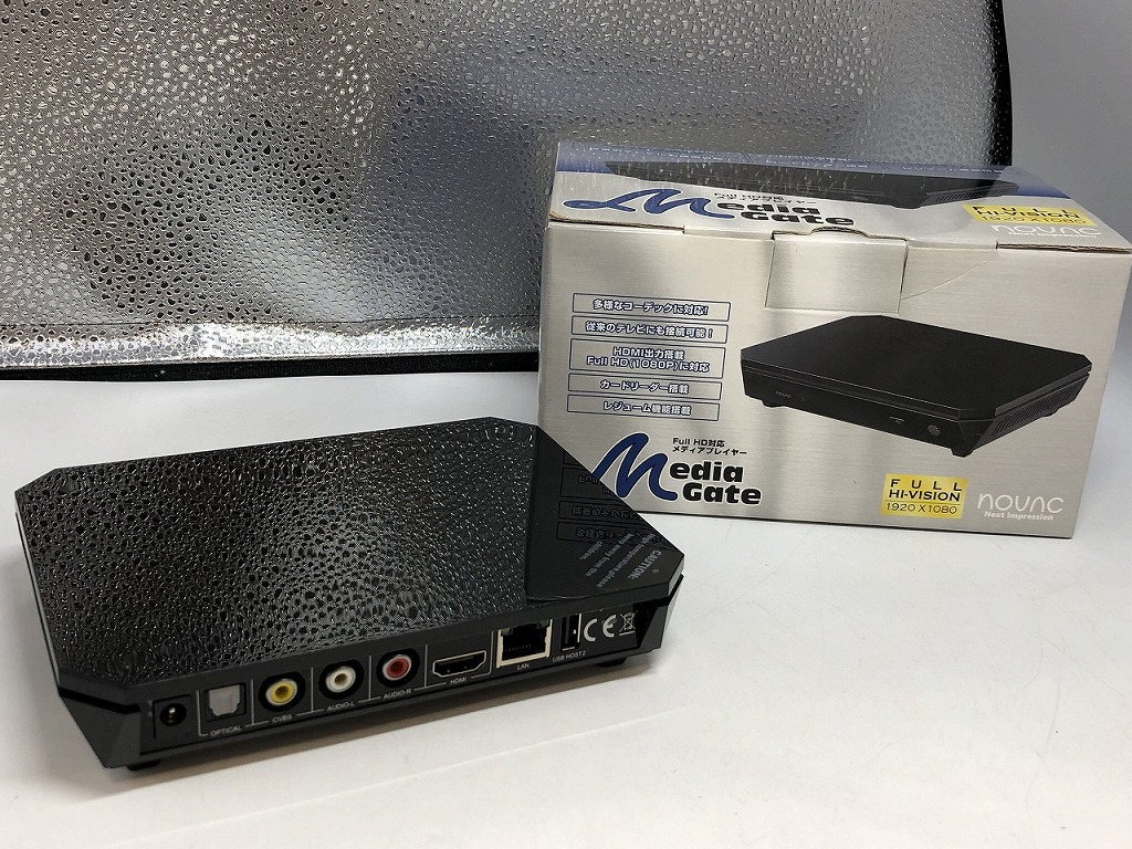 【全品ポイント10倍！要エントリー】ノバック NOVAC メディアプレイヤー NV-MG130 【中古】