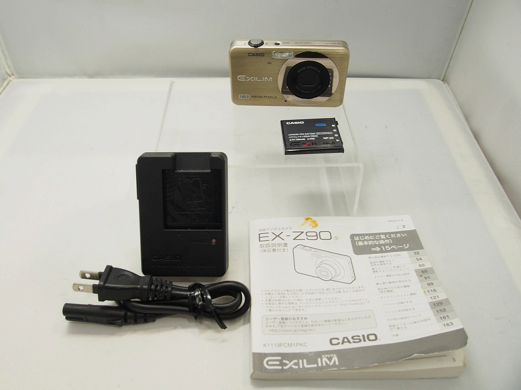 カシオ CASIO デジタルカメラ EX-Z90 【中古】