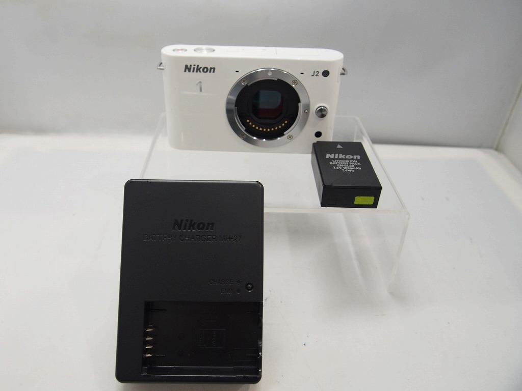 【継続期間押さえる大売り出し】ニコン Nikon 鏡鑑レスカメラ 1J2 【中古】