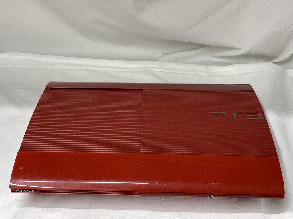 【全品ポイント10倍！要エントリー】ソニー SONY ジャンク PS3 本体 CECH-4000B レッド 【中古】