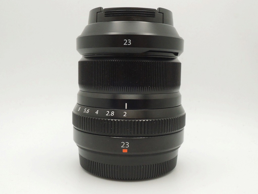 【継続期間制限事項大売り出し】フジ写真フィルム FUJIFILM Xマウント 水晶体 APS-C XF 23粍 f2 R WR 【中古】