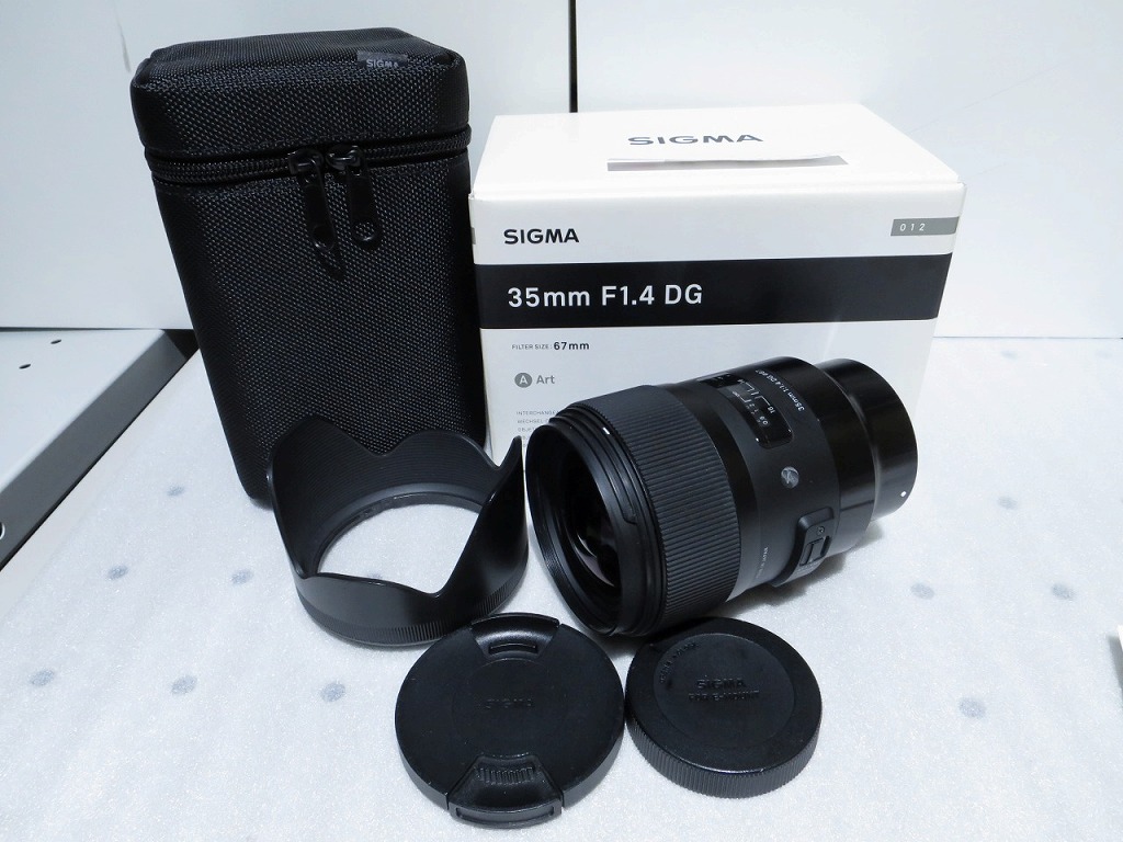 【継続期間制限事項大売り出し】シグマ SIGMA Eマウント用単興味の中心水晶体 35粍 F1.4 DG HSM Art 【中古】