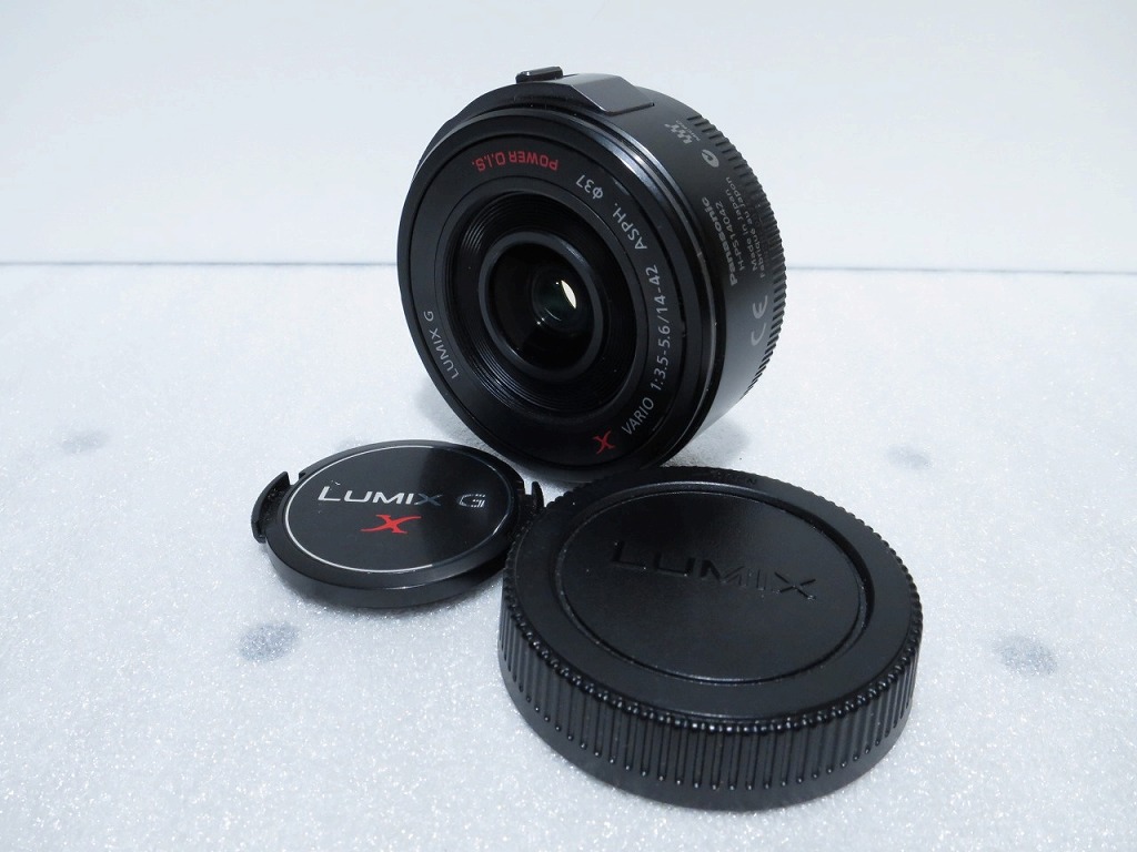 パナソニック Panasonic マイクロフォーサーズ用ズームレンズ LUMIX G X VARIO PZ 14-42mm F3.5-5.6 ASPH. / POWER O.I.S. （H-PS14042） 【中古】
