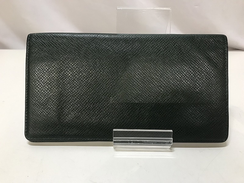 ルイ・ヴィトン LOUIS VUITTON タイガ ボルトバルール・カルトクレディ 札入れ 深緑色 M30394 【中古】