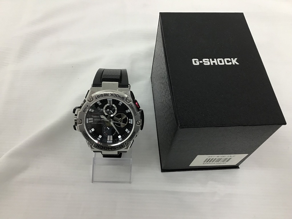 カシオ CASIO G-SHOCK 腕時計 メンズ gst-b100 【中古】