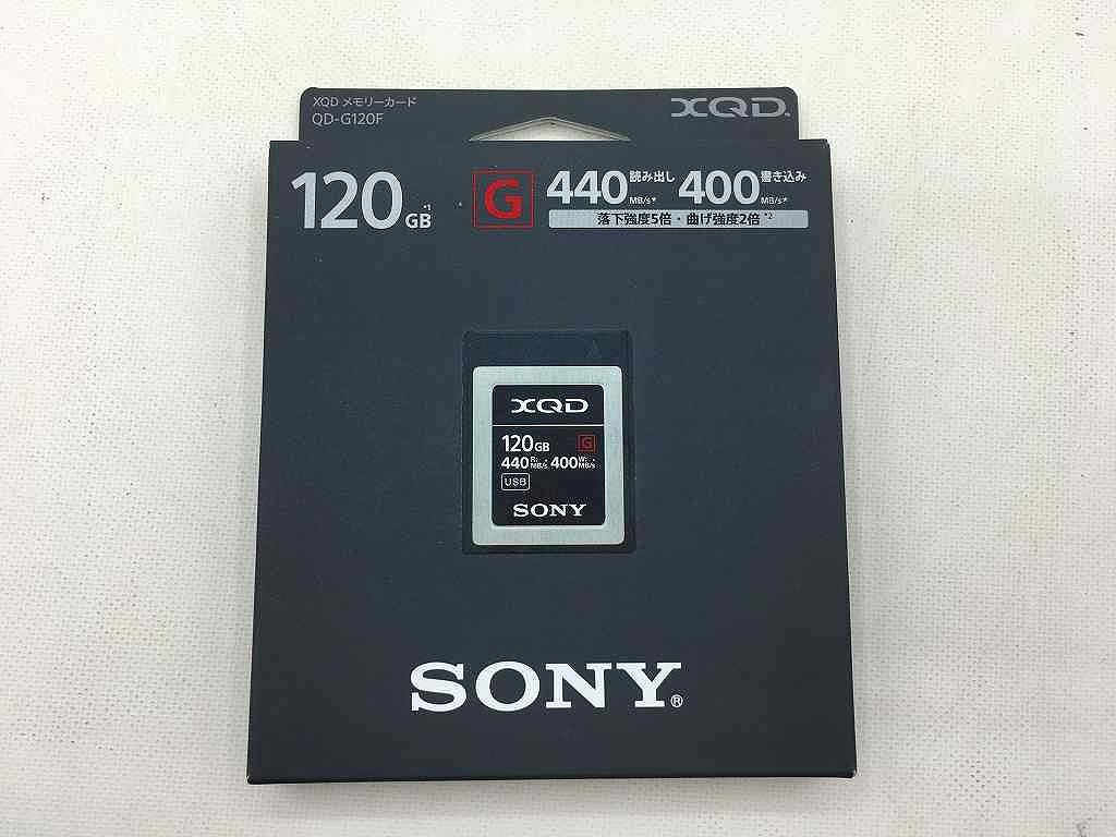 【未使用】 ソニー SONY XQDメモリーカード QD-G120F