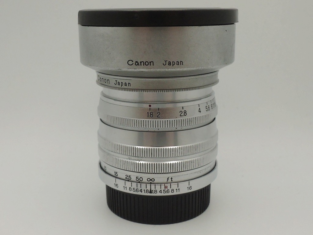 【継続期間制限事項大売り出し】キヤノン Canon L39マウント 水晶体 フルサイズ Serenar 50粍 f1.8 L 【中古】