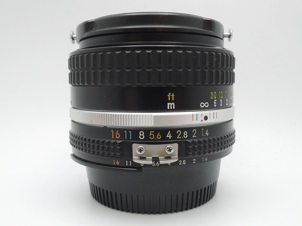 ニコン Nikon Fマウント 水晶体 フルサイズ Ai NIKKOR 50粍 f1.4 S 【中古】