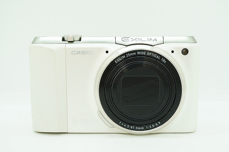 【継続期間制限事項大売り出し】カシオ CASIO コンパクトデジタルカメラ 白いこと HIGH SPEED EXILIM EX-ZR800 【中古】