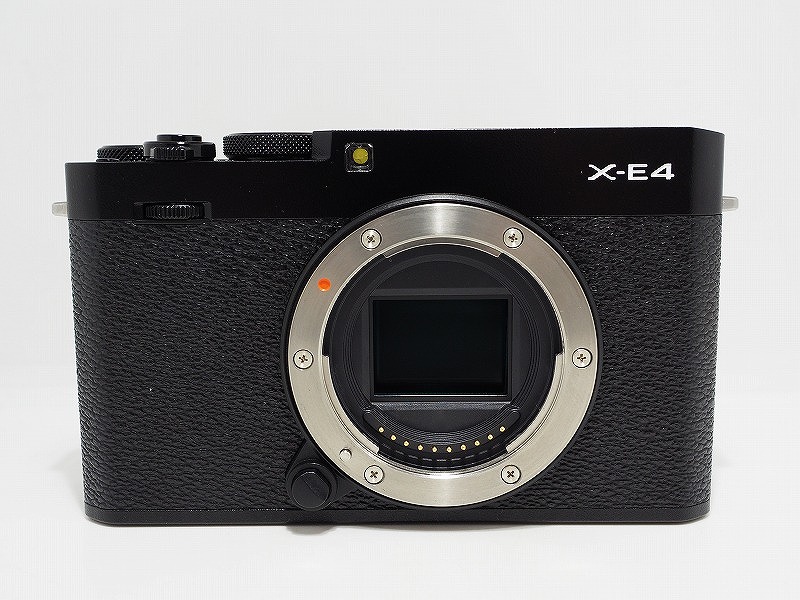 フジ写真フィルム FUJIFILM 鏡鑑受け答え一眼 上半身 APS-C 黒いこと X-E4 【中古】