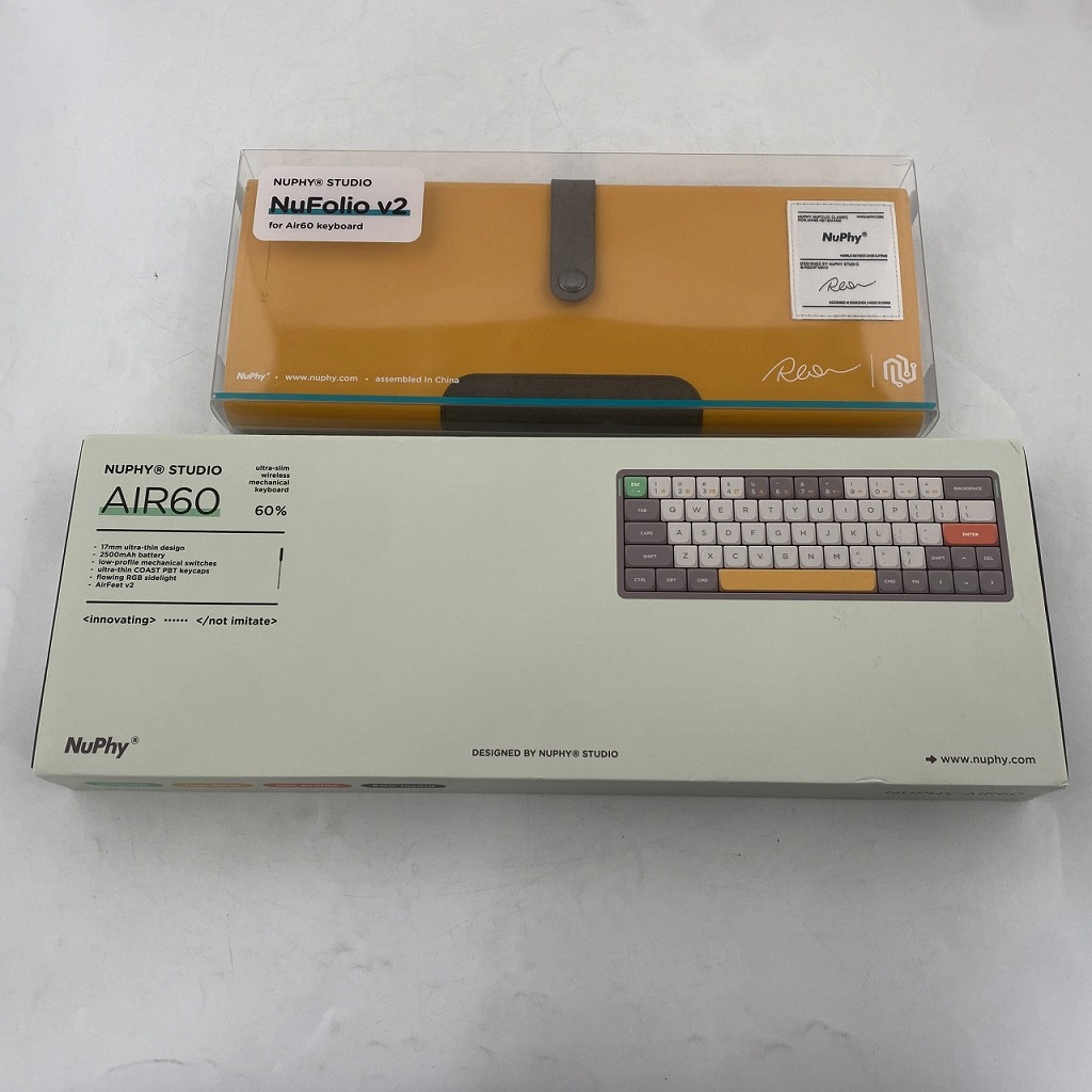 【継続期間押さえる大売り出し】ニューフィー NuPhy 鍵盤 Air60 【中古】