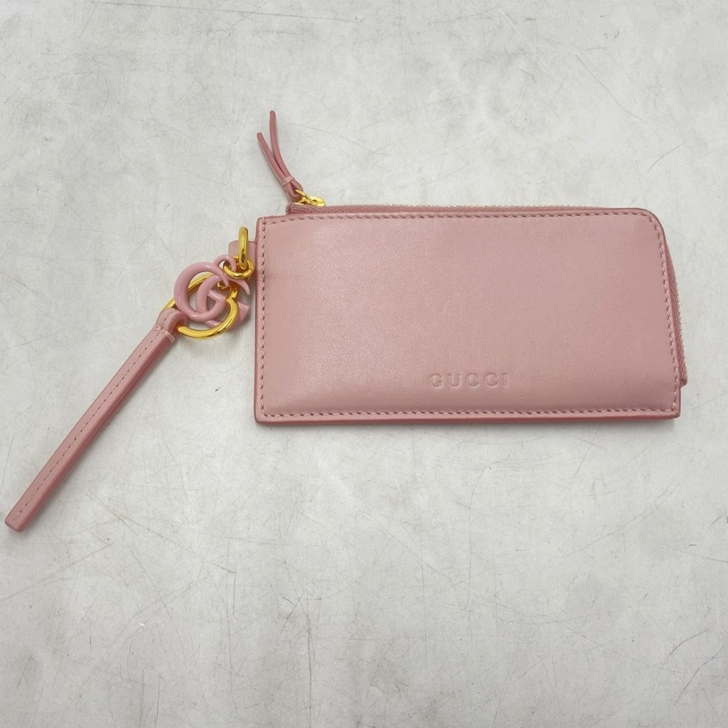 【継続期間制限事項大売り出し】グッチ GUCCI ダブルG 惹きつける 鋳貨 歌留多入れもの 847478 【中古】