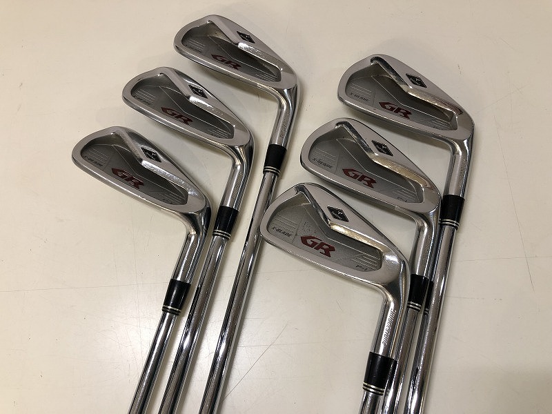 周遊旅行上演 TOURSTAGE 【並品】右用アイアン 6本仕掛ける GR P-1 【中古】