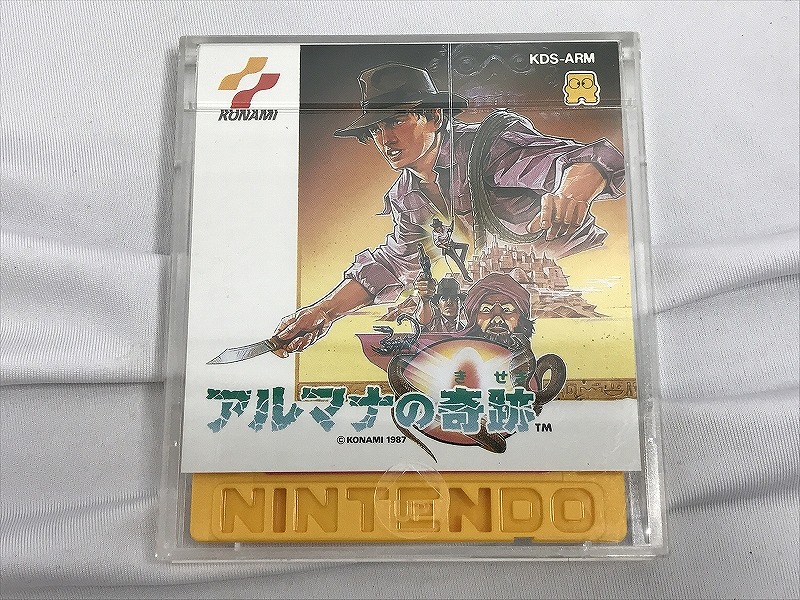 【全品ポイント10倍!要エントリー】【期間限定セール】コナミ KONAMI ファミリーコンピュータディスクシステム用ソフト アルマナの奇跡 KDS-ARM 【中古】|ワットマン店