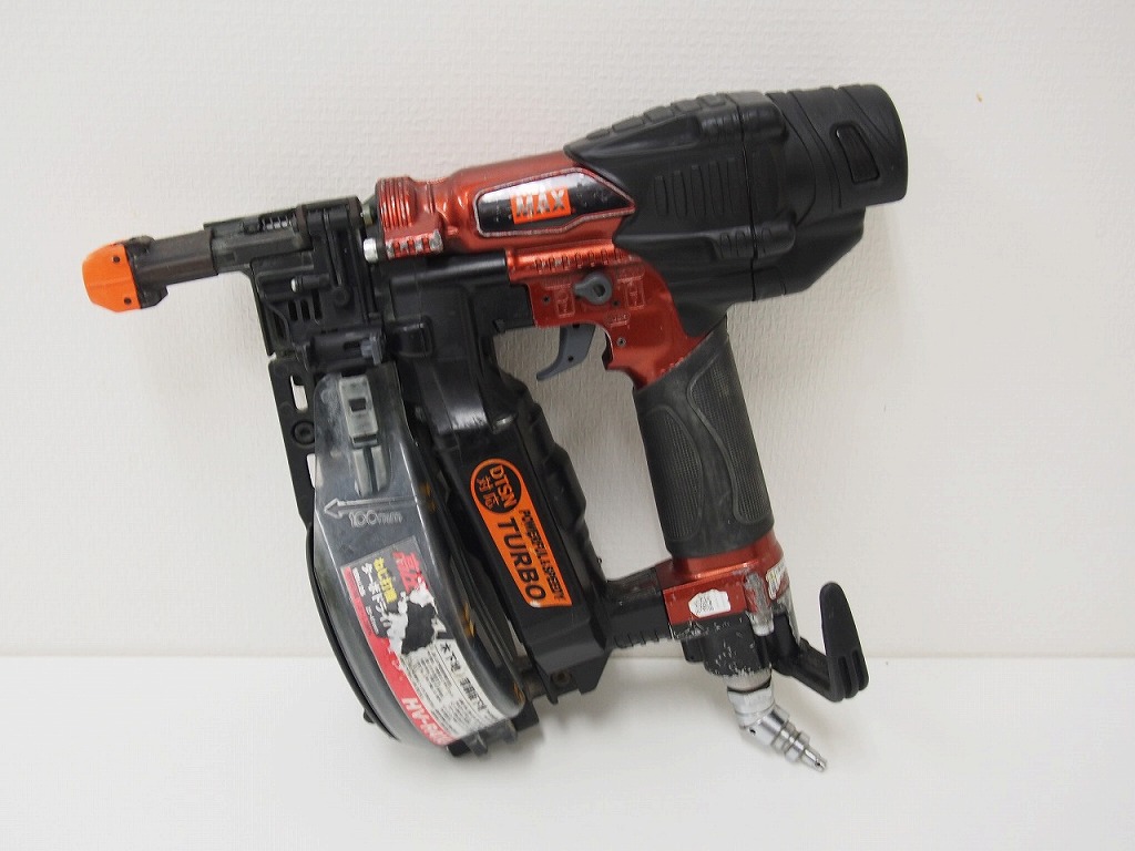 【継続期間押さえる大売り出し】マックス MAX 高圧ねじ打機 HV-R41G4 【中古】